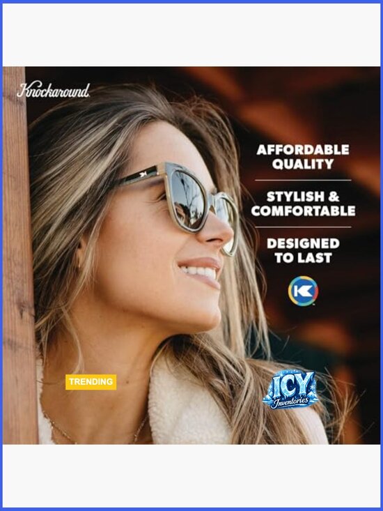 Polarized Cat Eye Sunglasses UV400 Protection Polycarbonate Frame